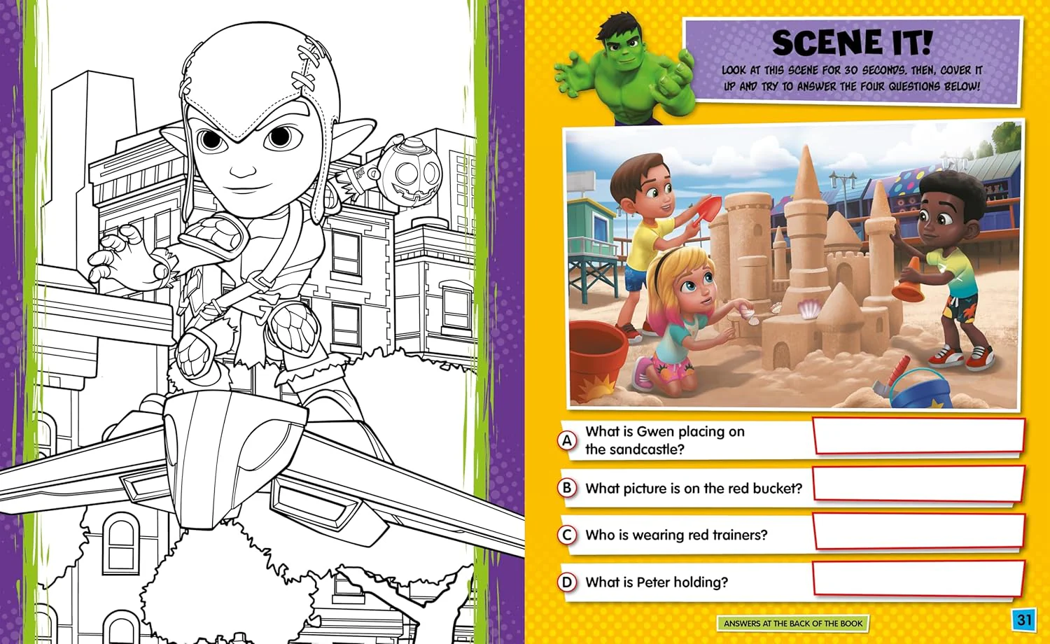 Marvel Spidey and his Amazing Friends: Giant Sticker Activity Book - Image 4