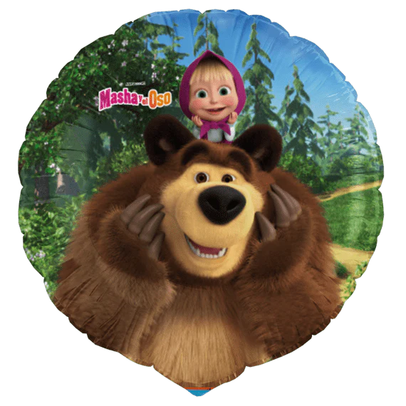 Masha and The Bear Foil Balloon 46 cm