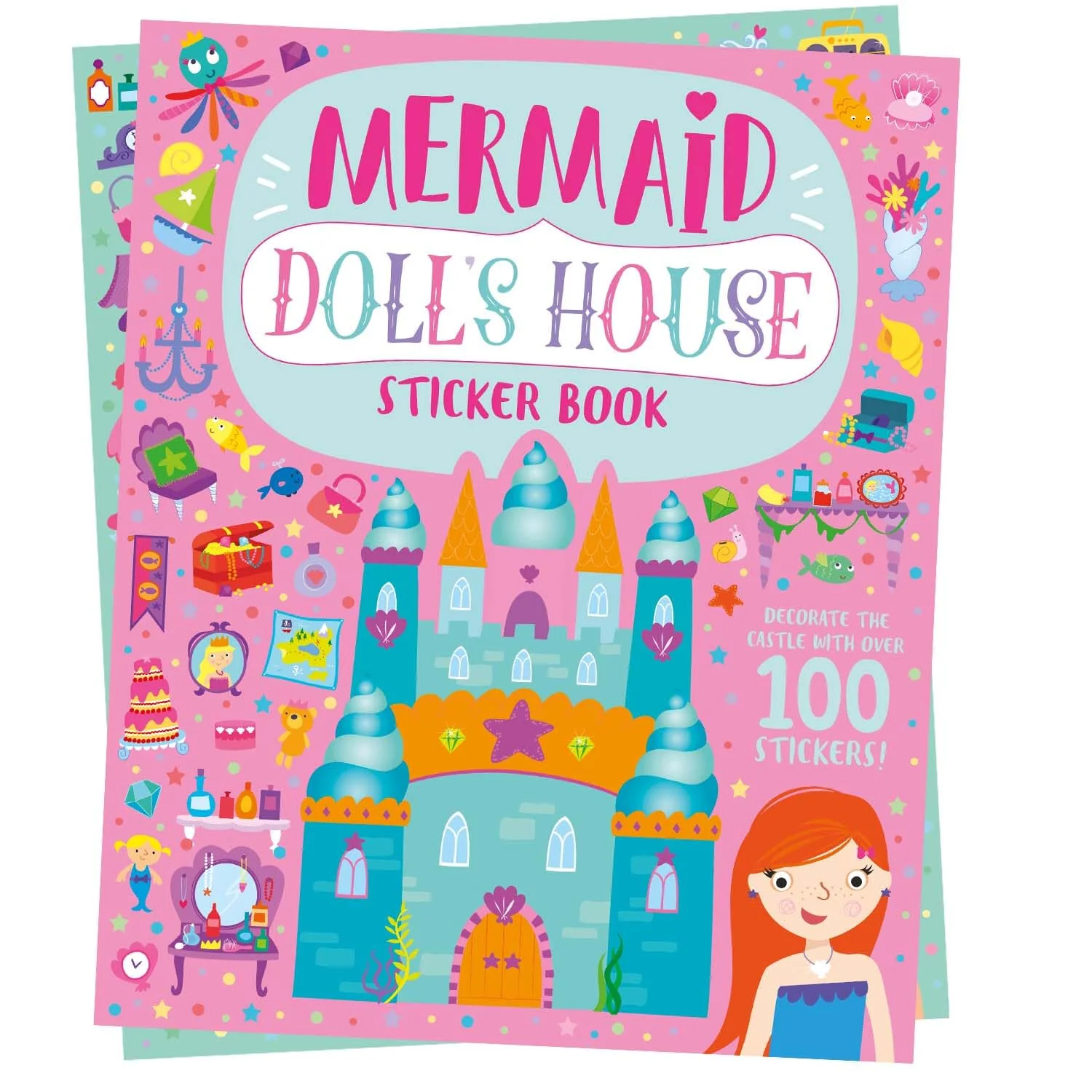 Mermaid Doll’s House Sticker Book