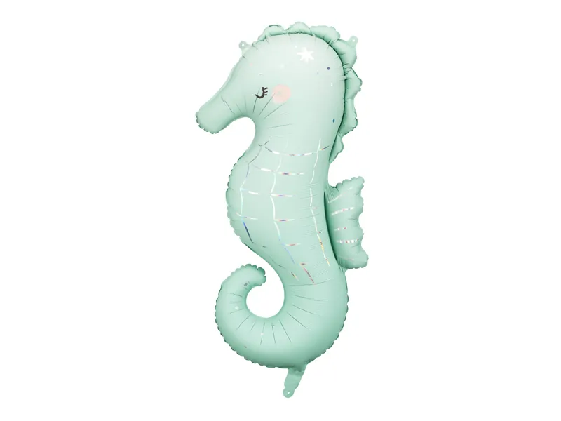 Mermaid - Seahorse Foil Balloon 47 x 98 cm