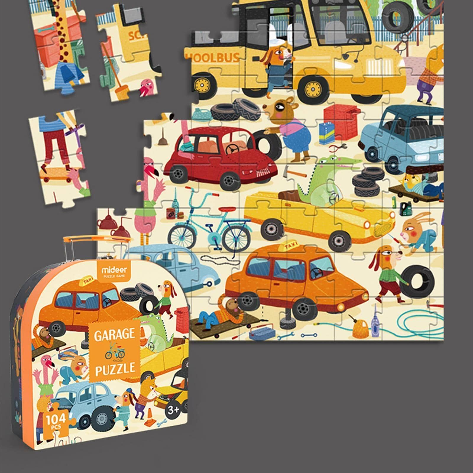 Mideer Garage Gift Box Puzzle - Image 10