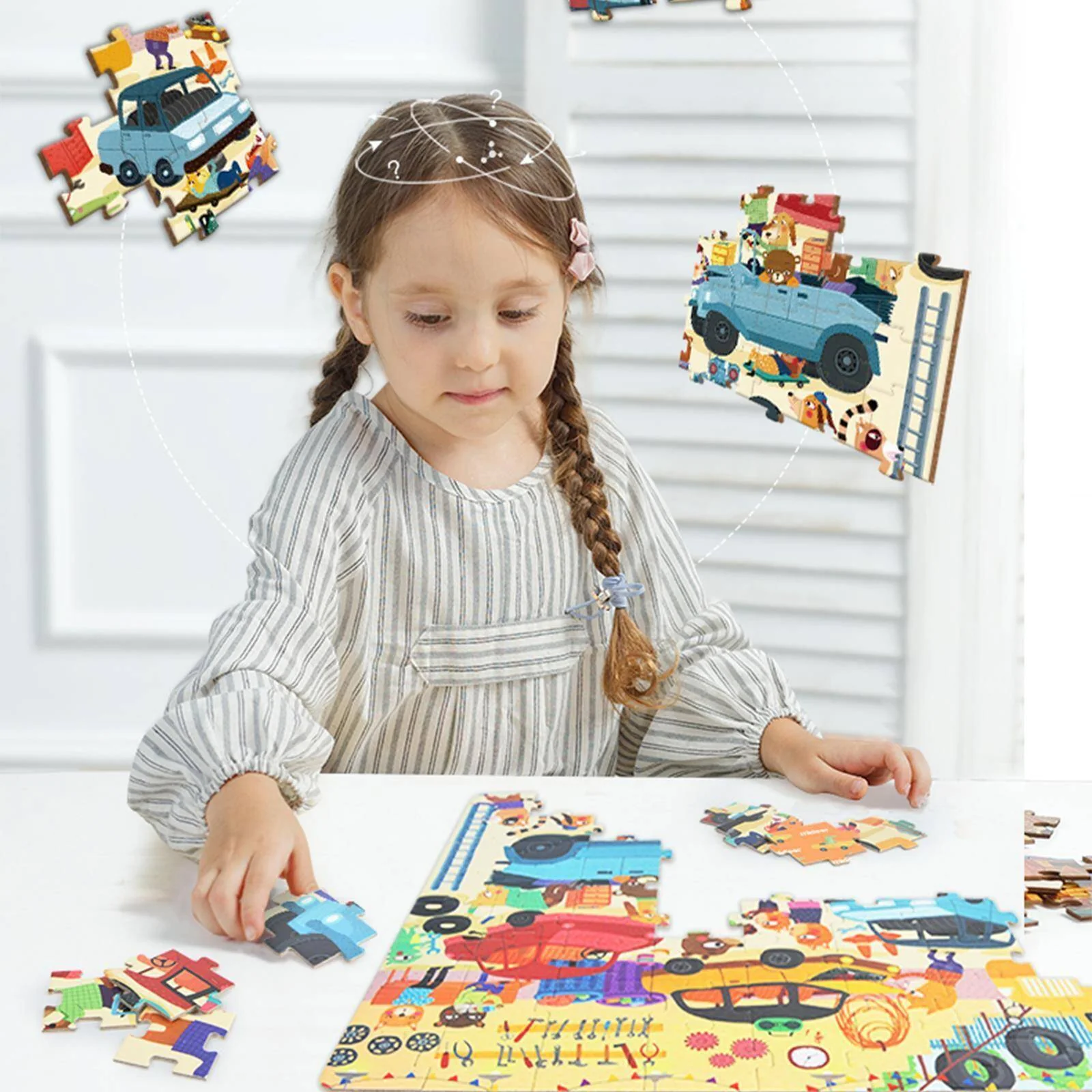 Mideer Garage Gift Box Puzzle - Image 4