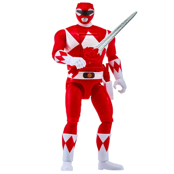 Mighty Morphin Power Rangers Auto-Morphin Red Ranger Action Figure - Image 3