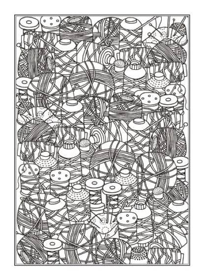Mindfulness An Anti-Stress Adult Colouring Book - Image 4