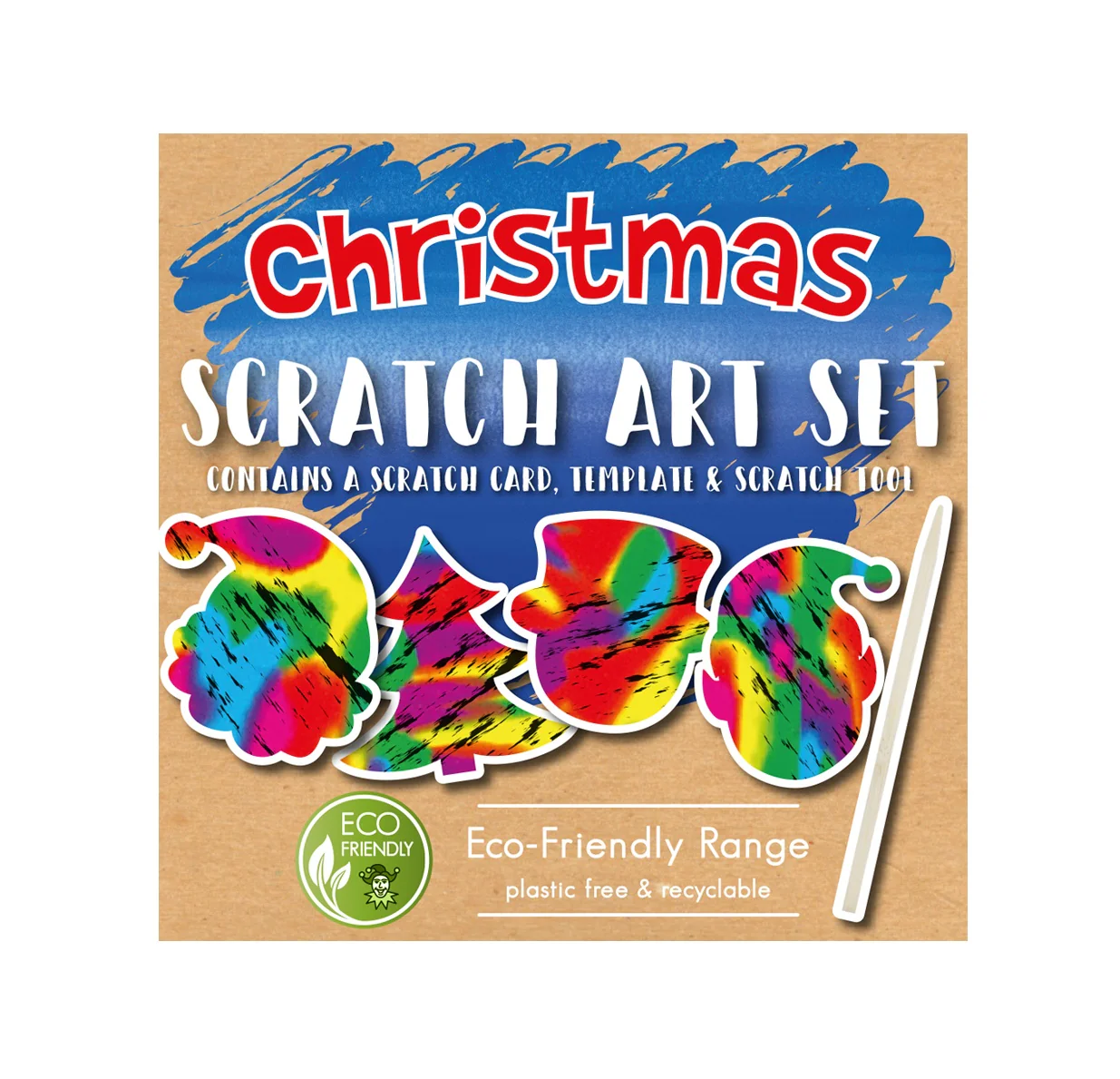 Mini Christmas Scratch Art Set - Image 2