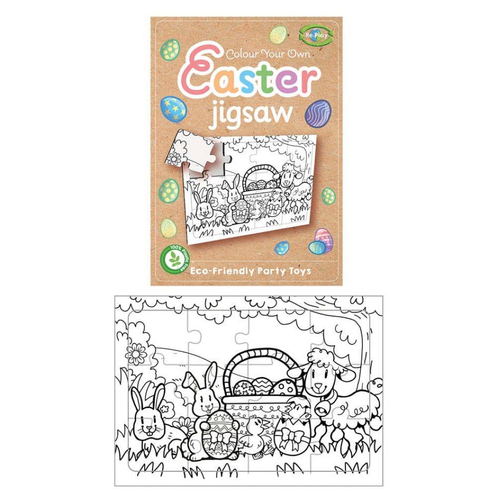 Mini Colour Your Own Easter Jigsaw Puzzles - Image 4