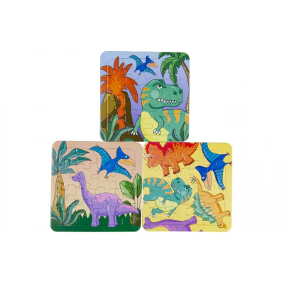 Mini Dinosaur Themed Jigsaw Puzzles