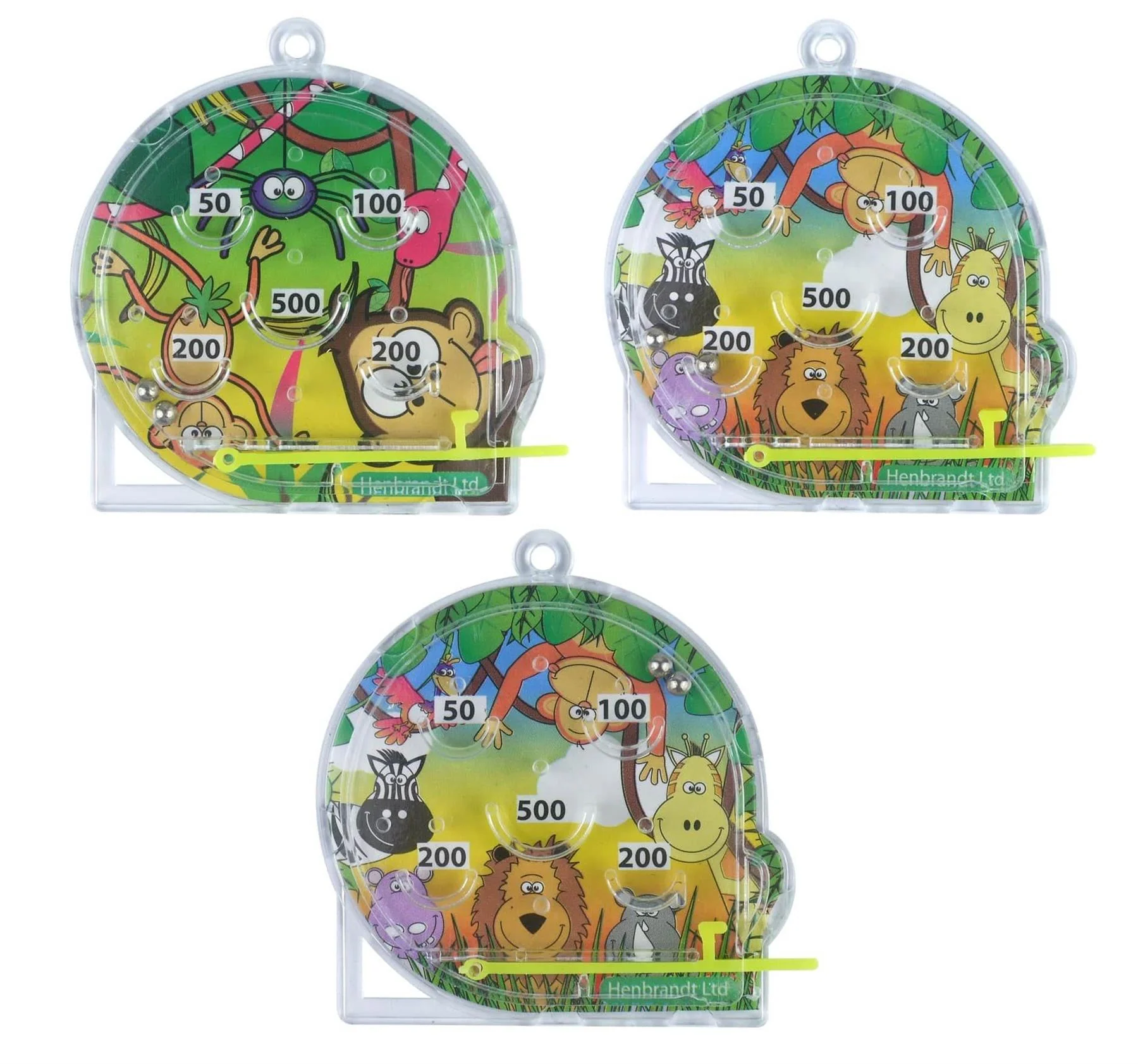 Mini Jungle Pinball Puzzle Game
