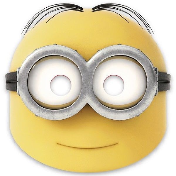 Minions Kids Party Masks (Pack of 6)