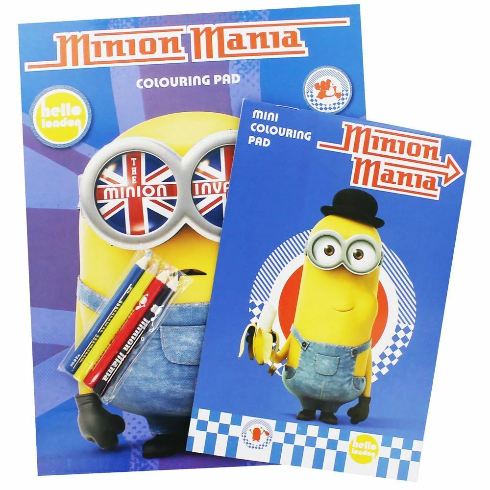 Minions Mania Colouring Play Pack - Image 2