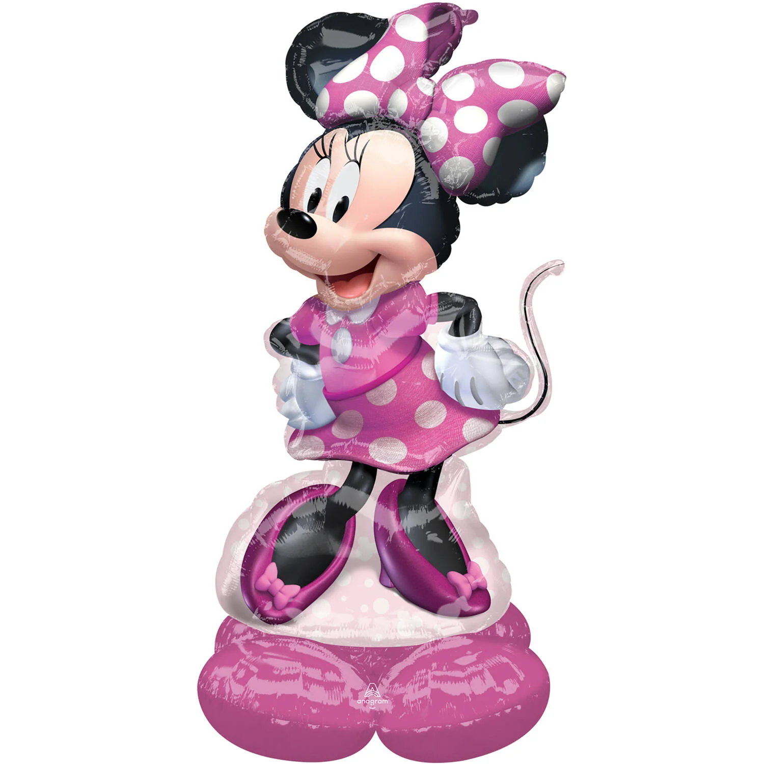 Minnie Airloonz Floor Standing Foil Balloon 83 x 121 cm