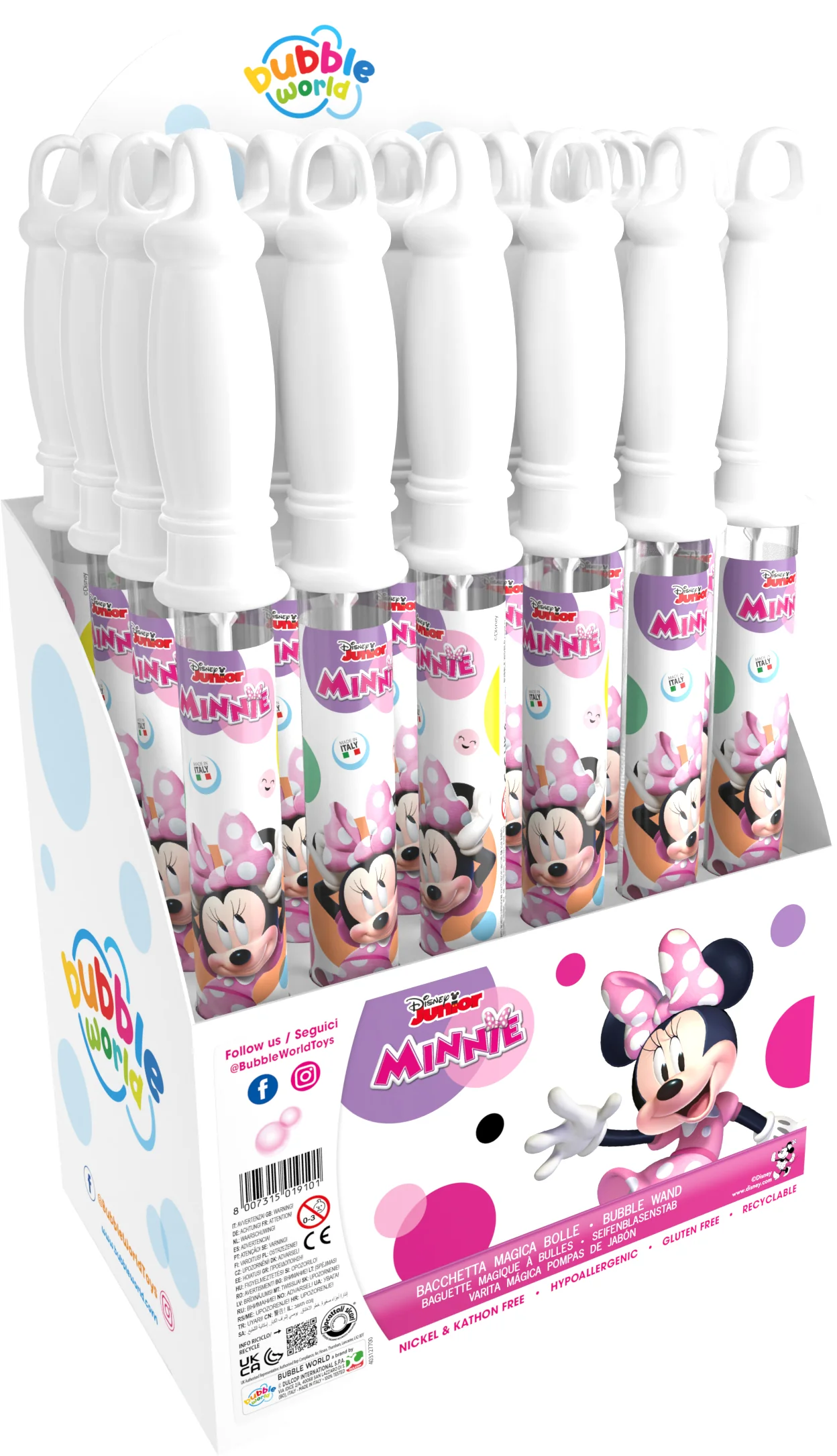 Minnie Mouse Bubble Sword – 120ml Wand - Image 3
