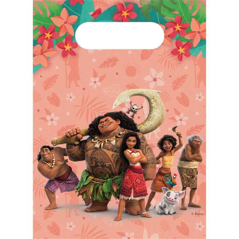 Moana 2 Paper Party Bags (Pack of 4) - Image 2