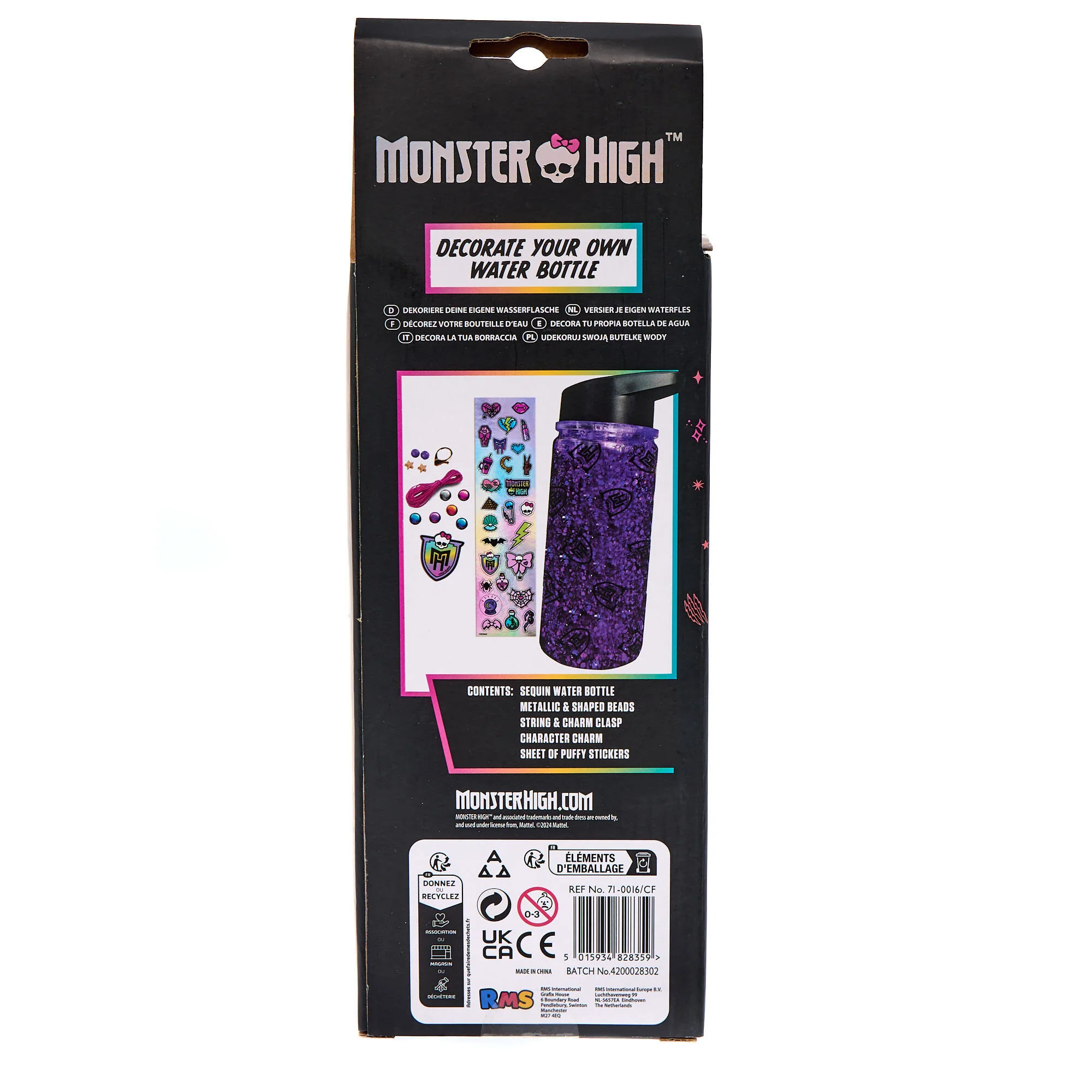 Monster High Decorate Your Own Water Bottle Set - Image 4