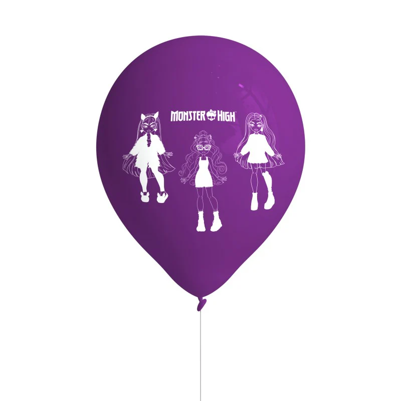 Monster High Latex Balloons – Pack of 8 (27cm) - Image 4