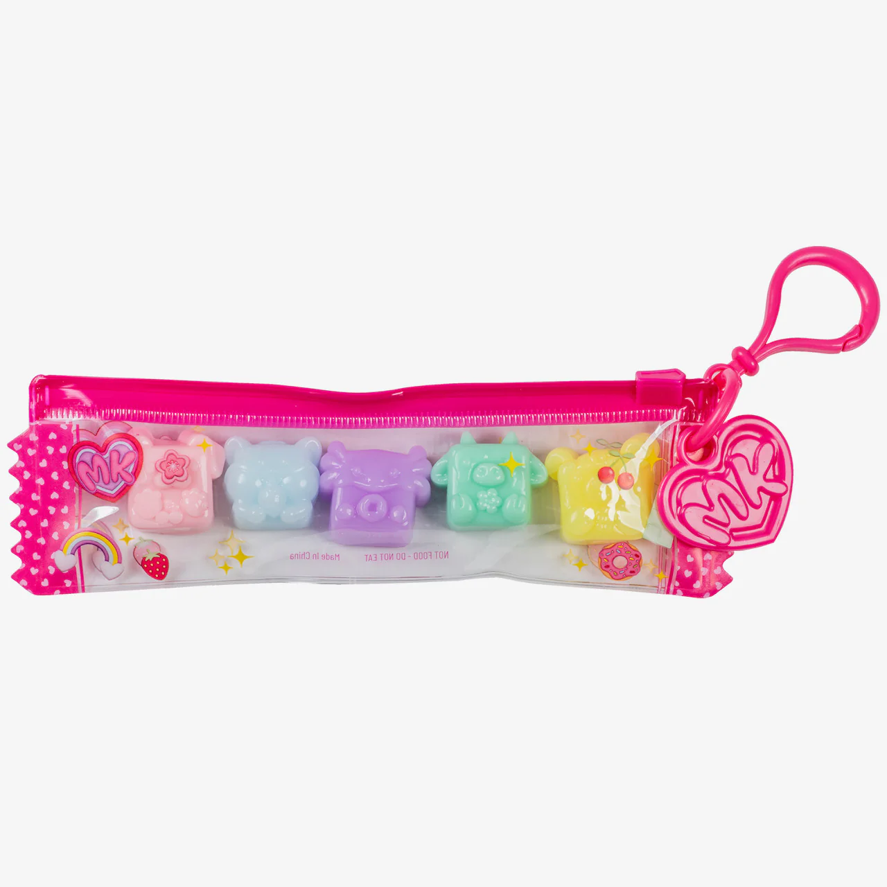 MushyKinz Taba Squishies Bag Charm Including 5 Squishy Pals - Image 3
