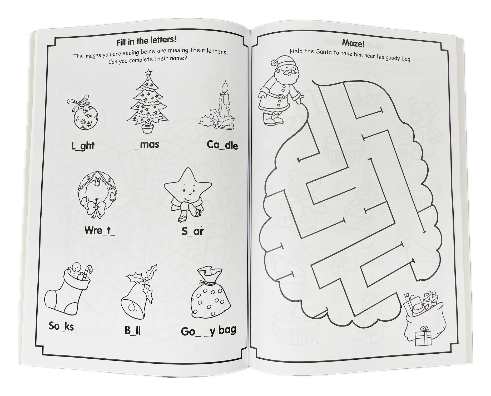 My Big Christmas Mixed Activity Book 1 - Image 3