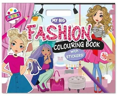My Big Fashion Colouring Book