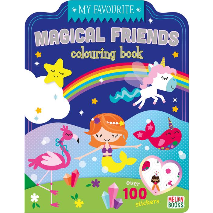 My Favourite Magical Friends Colouring Book