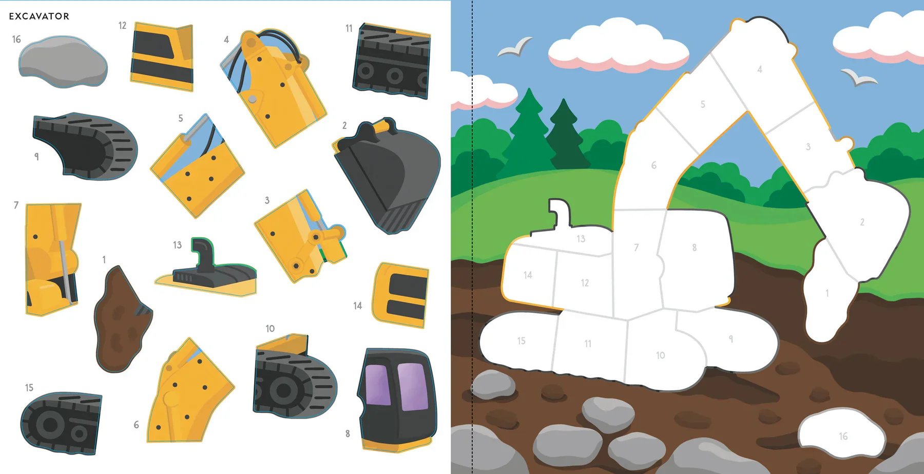 My First Color-By-Sticker Book - Cars, Trucks, & Trains - Image 5