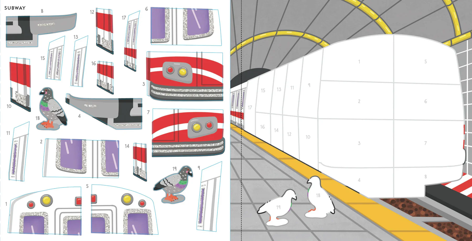 My First Color-By-Sticker Book - Cars, Trucks, & Trains - Image 7