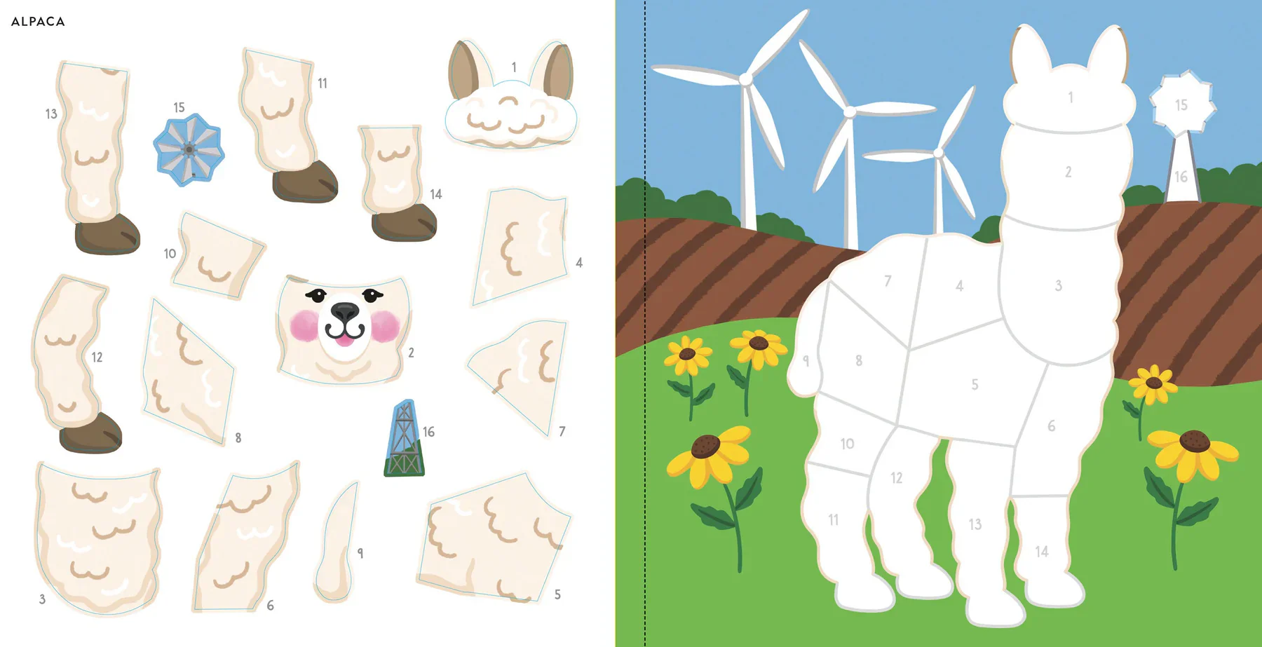 My First Colour-By-Sticker Book - Farm Animals - Image 5