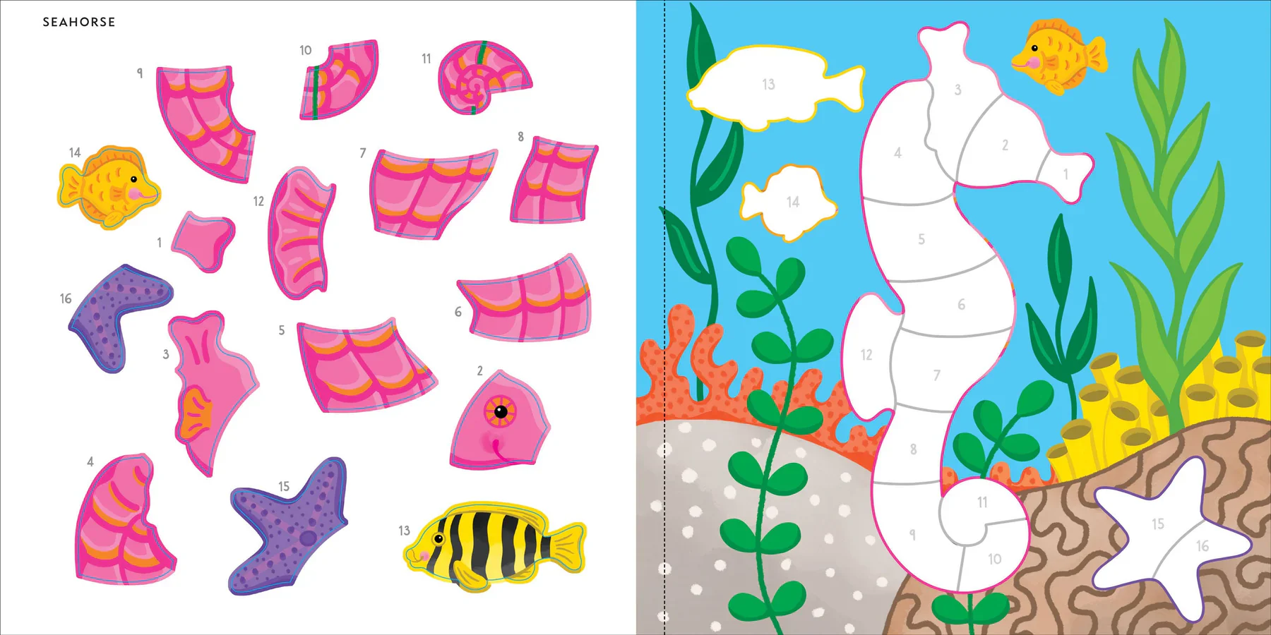 My First Colour-By-Sticker Book - Under the Sea - Image 6