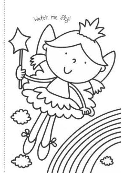 My First Colouring Books Set of 4 - Animals, Vehicles, Fairies, Unicorns - Image 5
