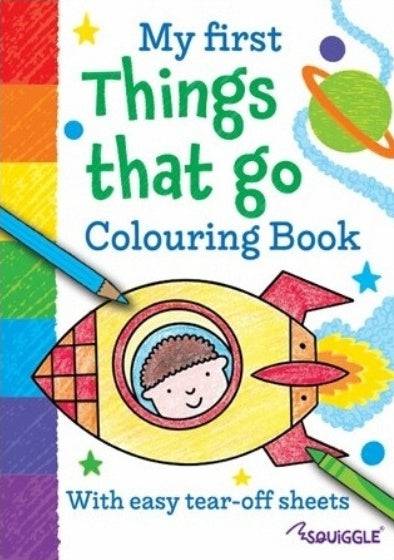 My First Colouring Books Set of 4 - Animals, Vehicles, Fairies, Unicorns - Image 6