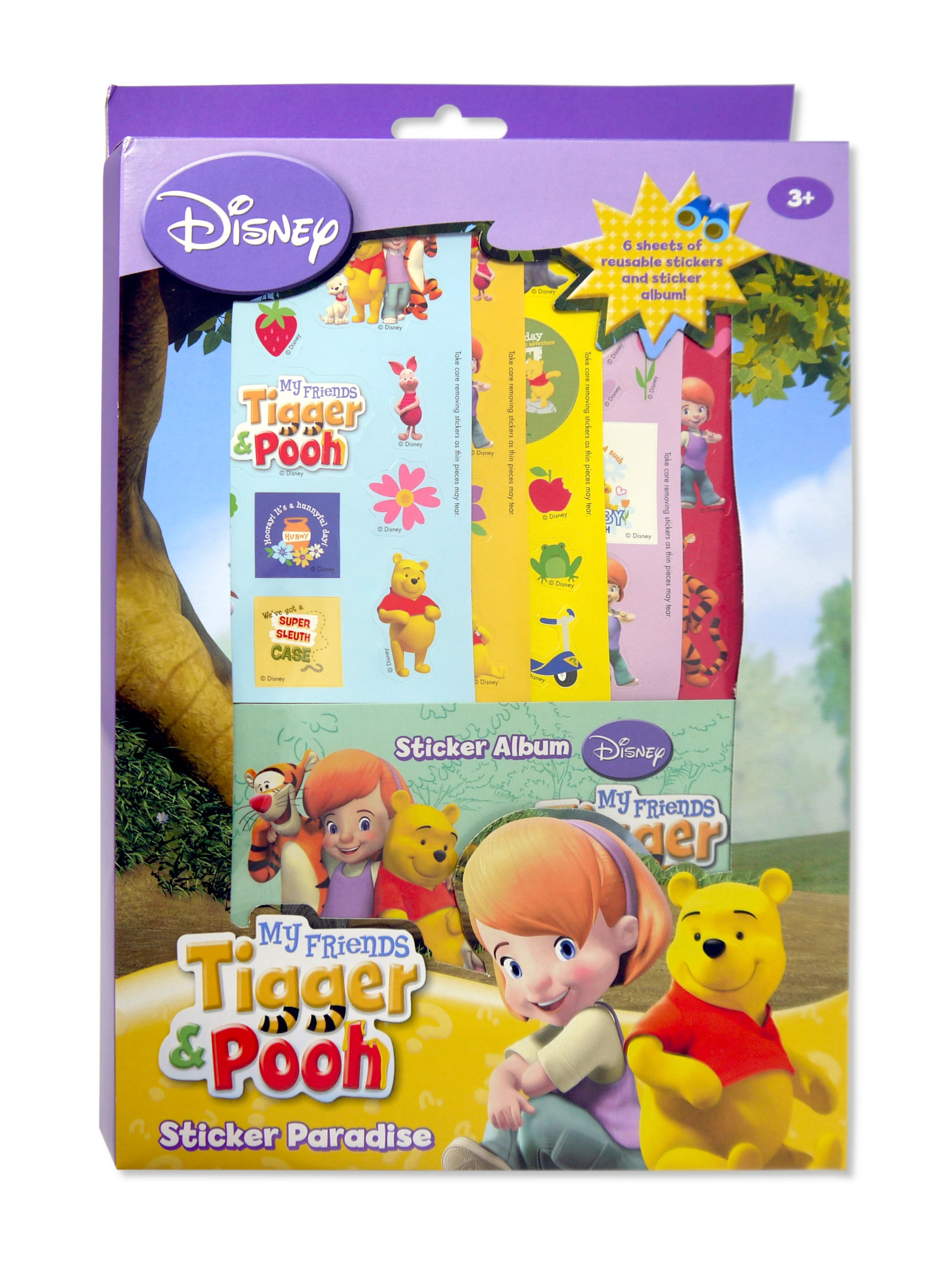 My Friends Tiger And Winne The Pooh Sticker Paradise Book
