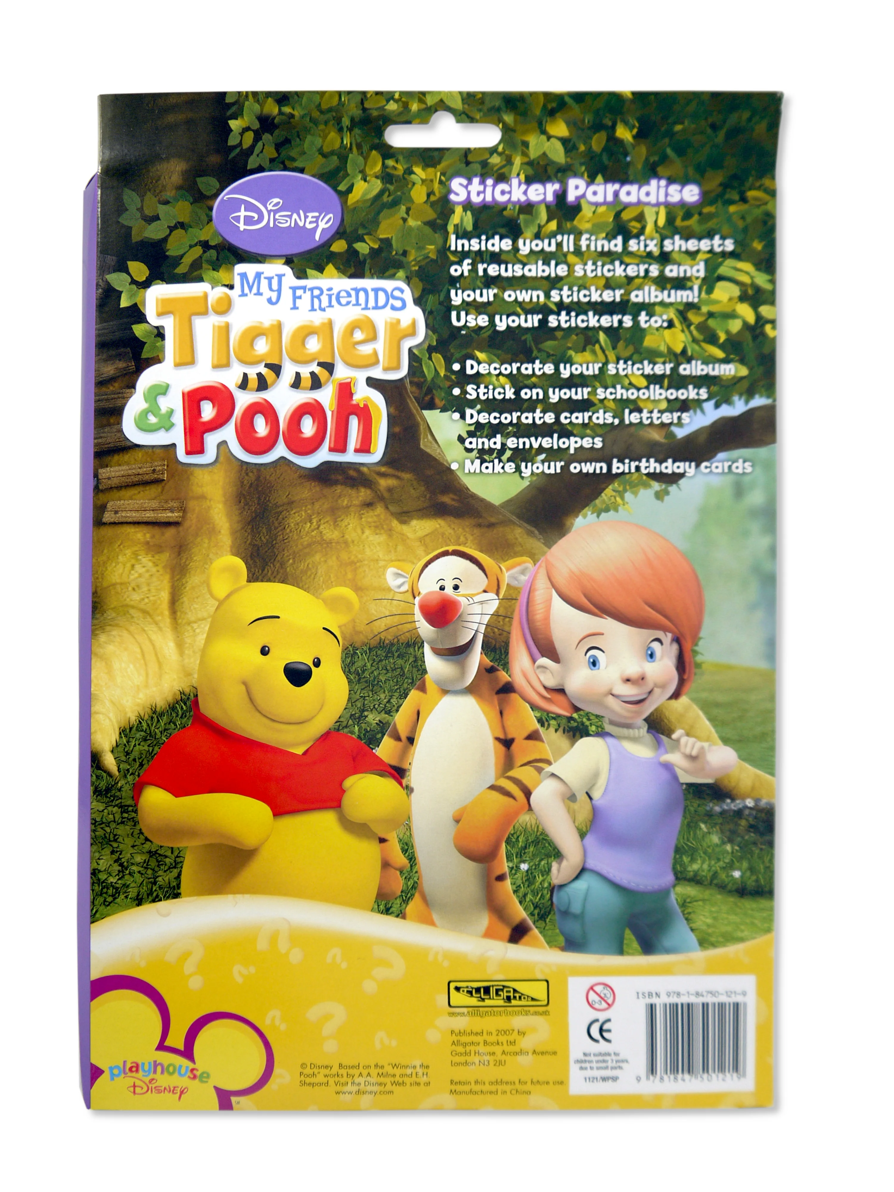 My Friends Tiger And Winne The Pooh Sticker Paradise Book - Image 2