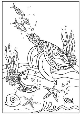 My Magical Mermaid Colouring Book - Image 4