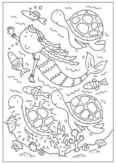 My Mermaid Dot-to-Dot Book - Image 2