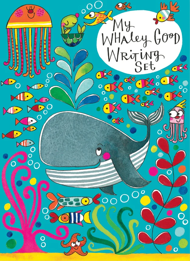 My Whaley Good Children's Writing Set by Rachel Ellen Designs - Image 2