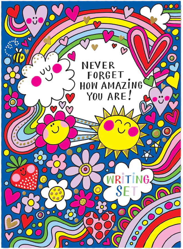 Never Forget How Amazing You Are Writing Set Wallet by Rachel Ellen Designs - Image 3