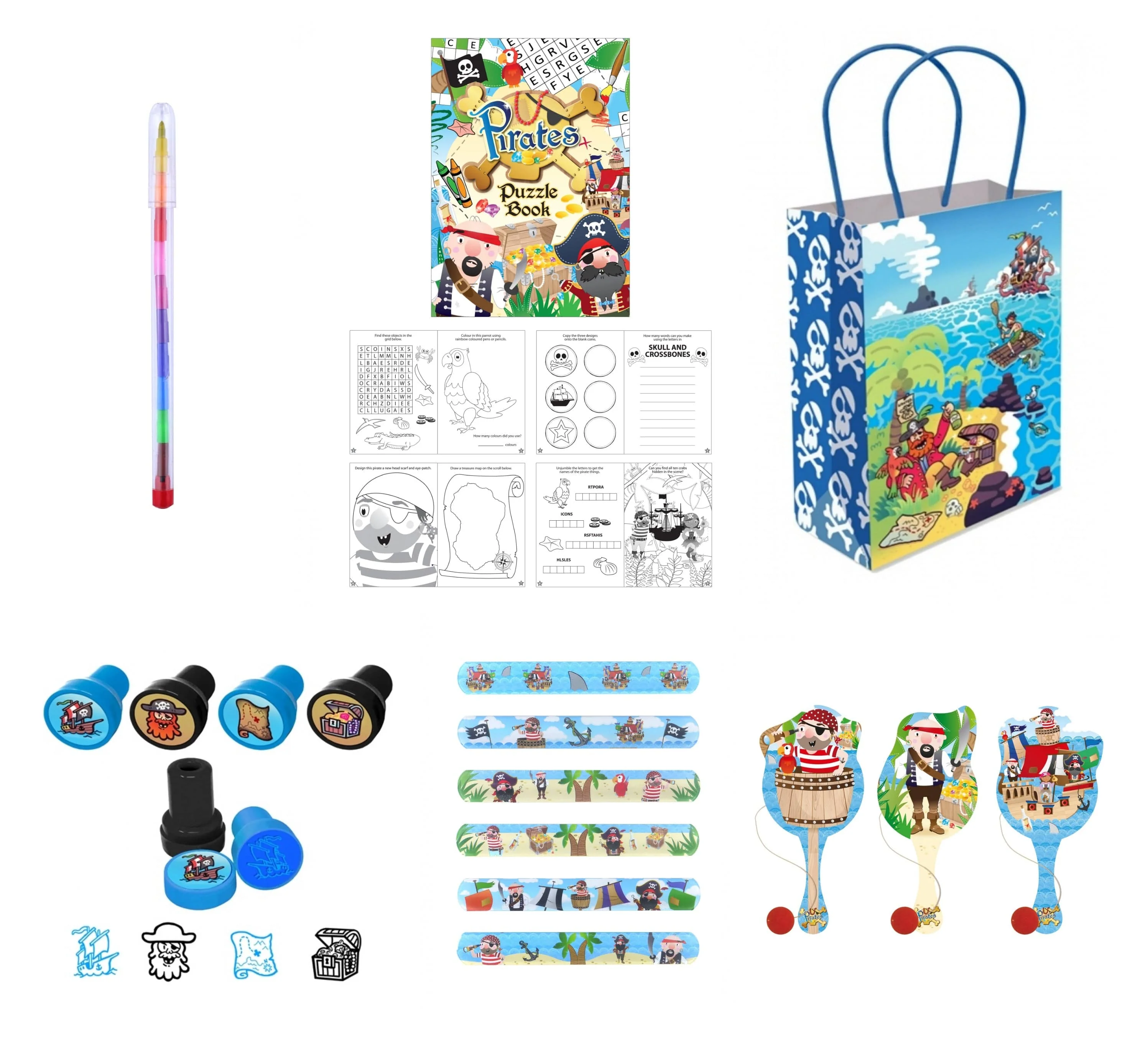 New Pirate themed Party Bags with Fillers