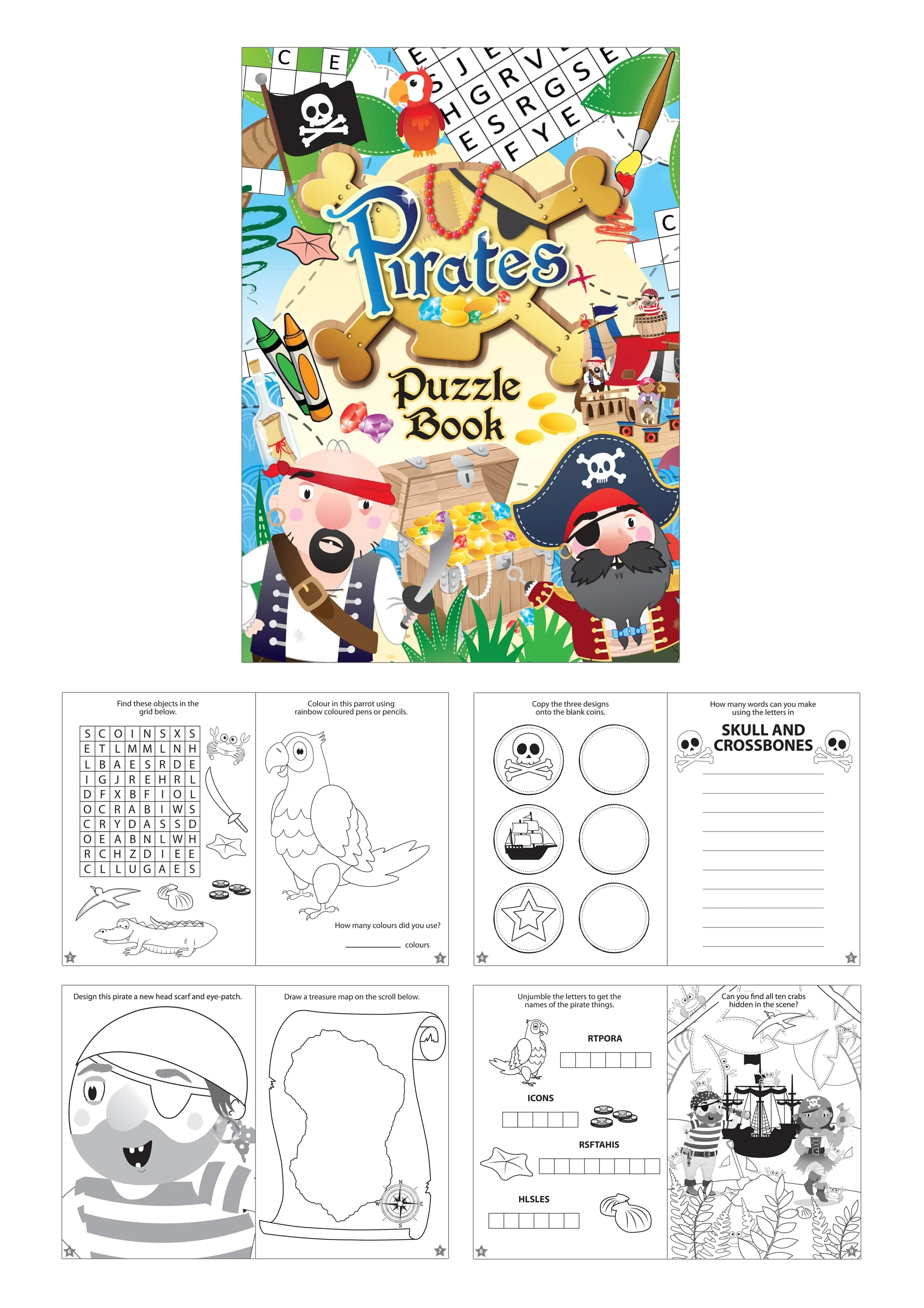 New Pirate themed Party Bags with Fillers - Image 3