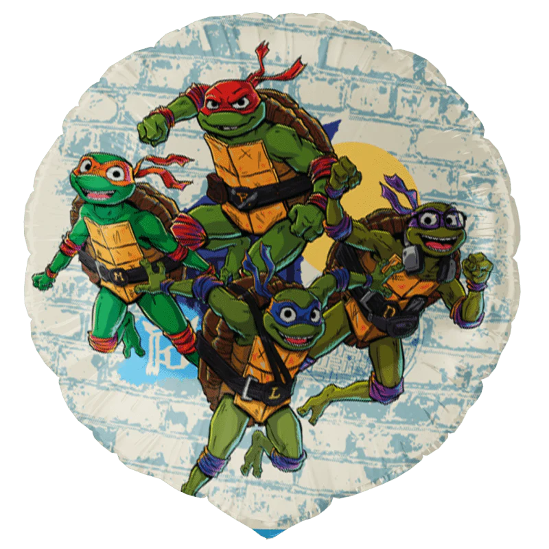 Ninja Turtles Party Foil Balloon 46cm