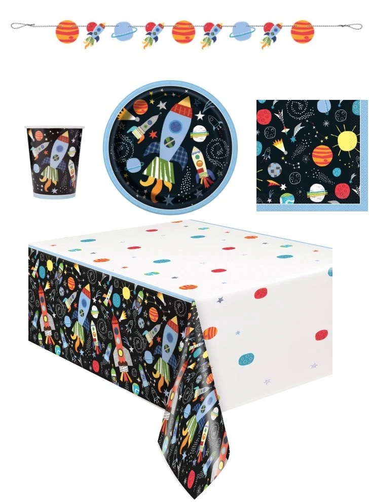 Outer Space Party Pack for 8 people