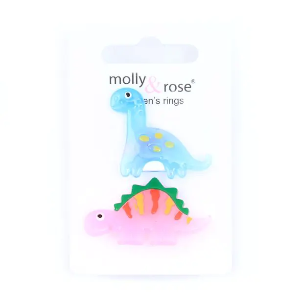 Childrens Dinosaur Rings (Pack of 2) - Image 4