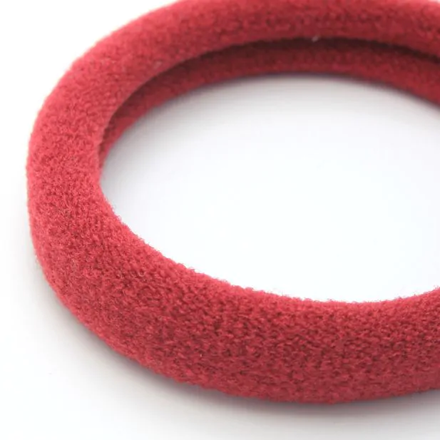 Pack of 6 Assorted Ponytail Holders, School Uniform Colours - Image 3