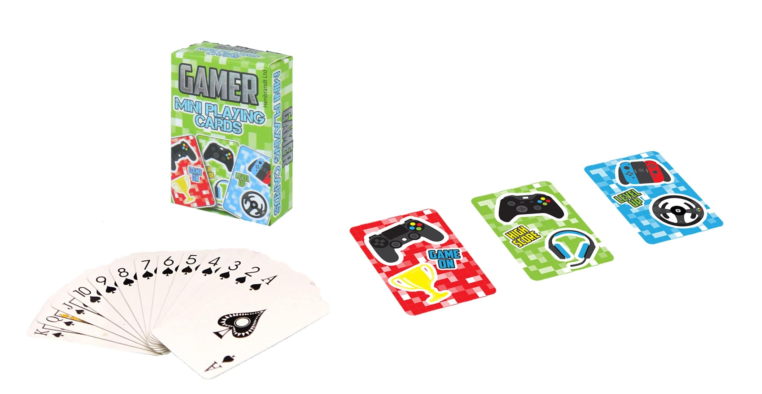 12 Sets of Mini Gamer Playing Cards