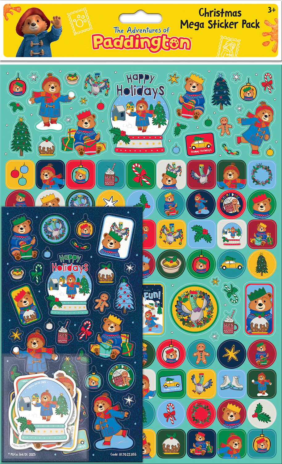 Paddington Christmas Mega Sticker Pack - Image 2