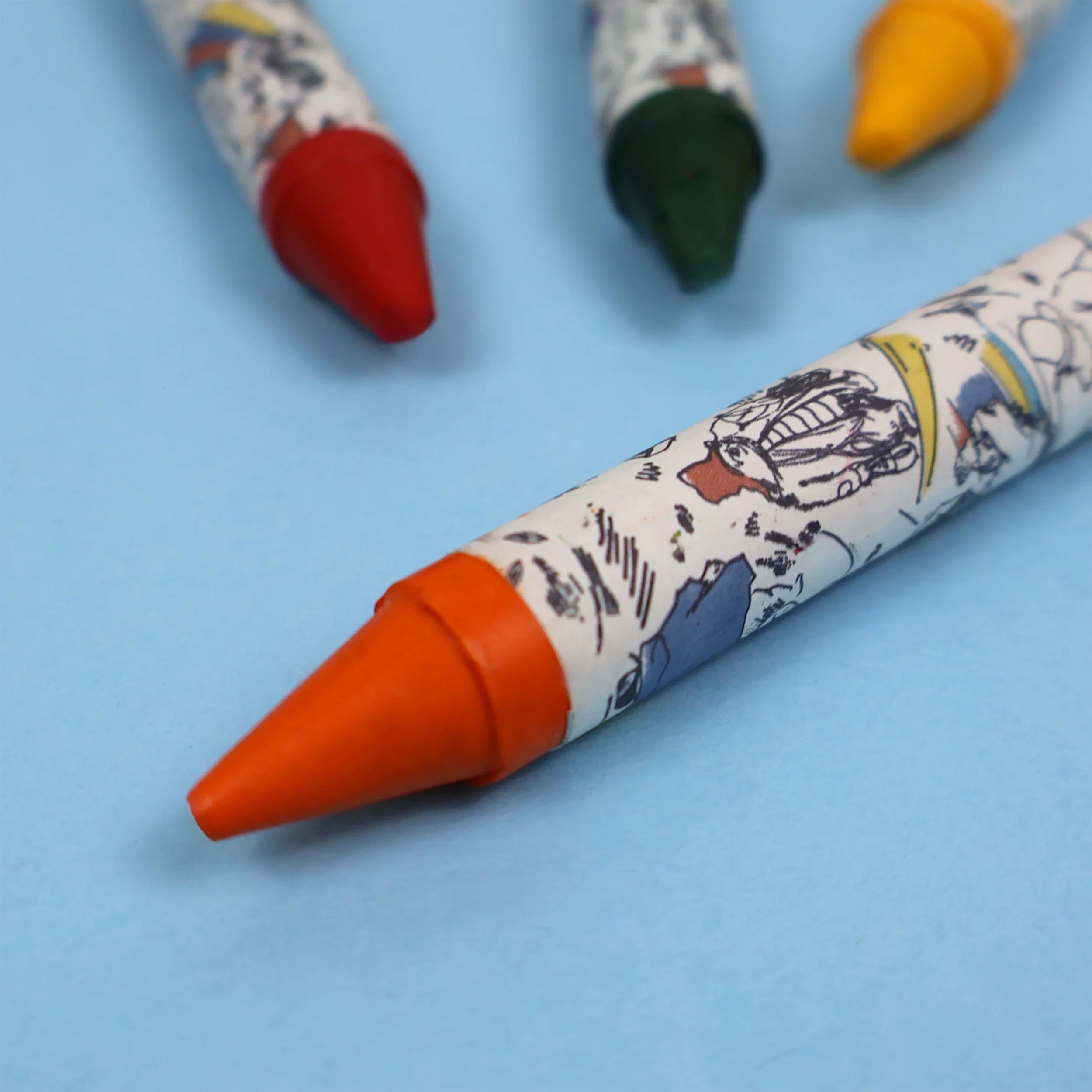 Paddington Jumbo Crayons – Set of 8 Chunky Wax Crayons for Kids – Colouring & Art Gift Set - Image 4