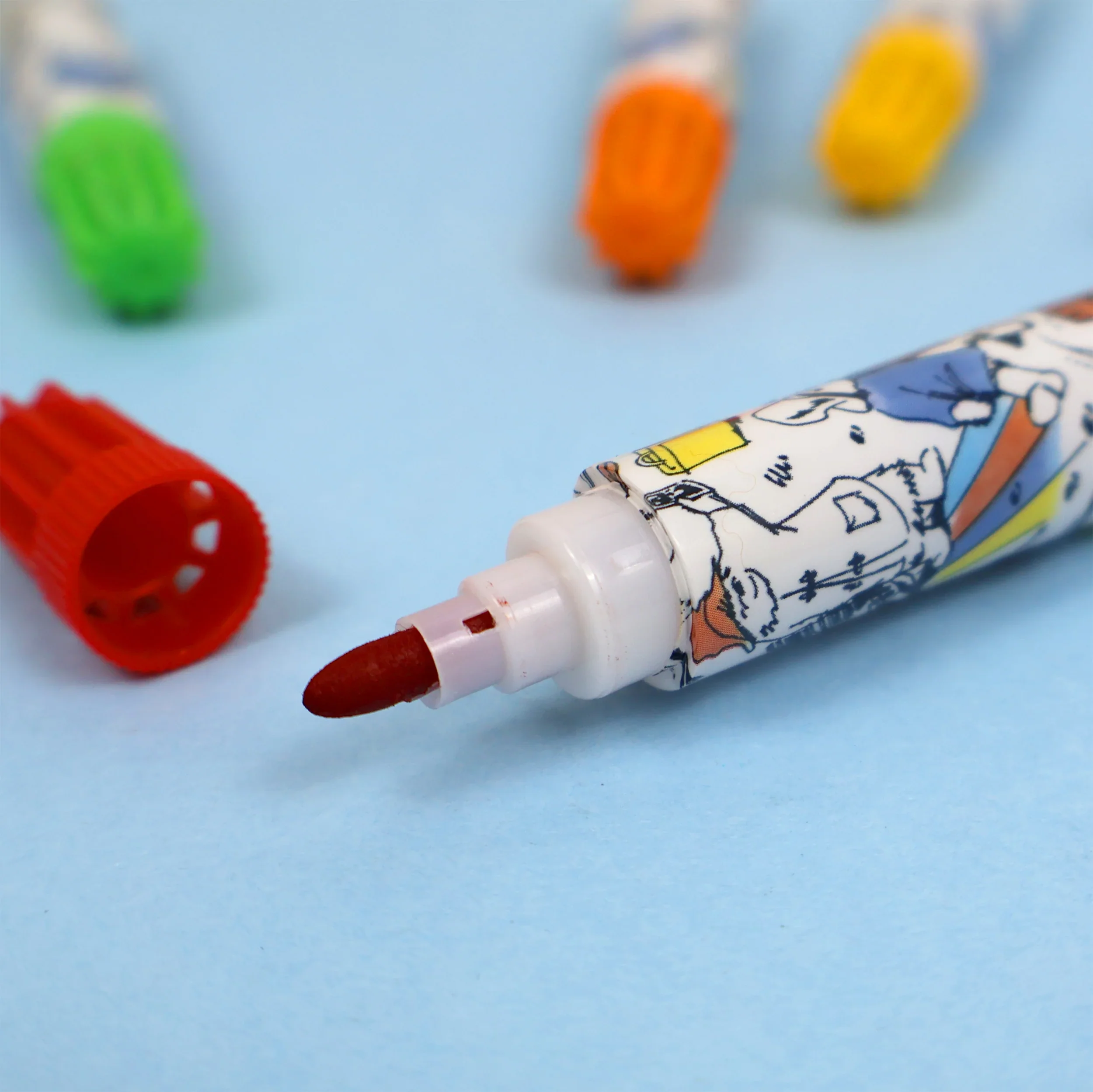 Paddington Set of 8 Jumbo Marker Pens for Children - Image 4