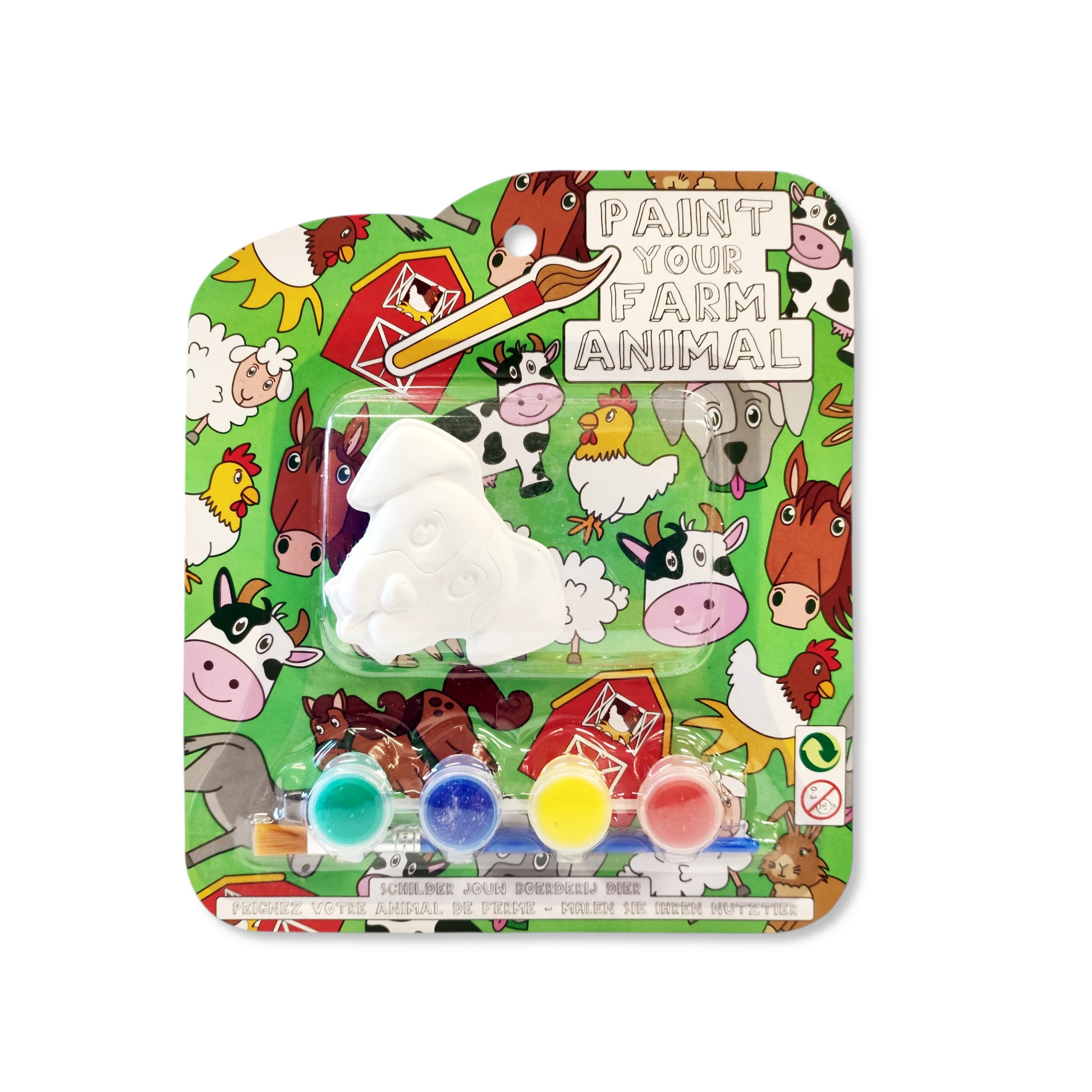 Paint Your Farm Animal Decoration Set