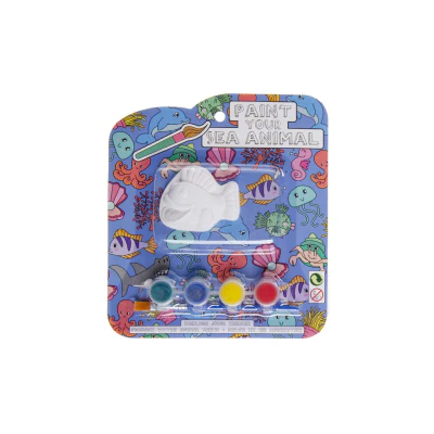 Paint Your Own Sea Animal Decoration