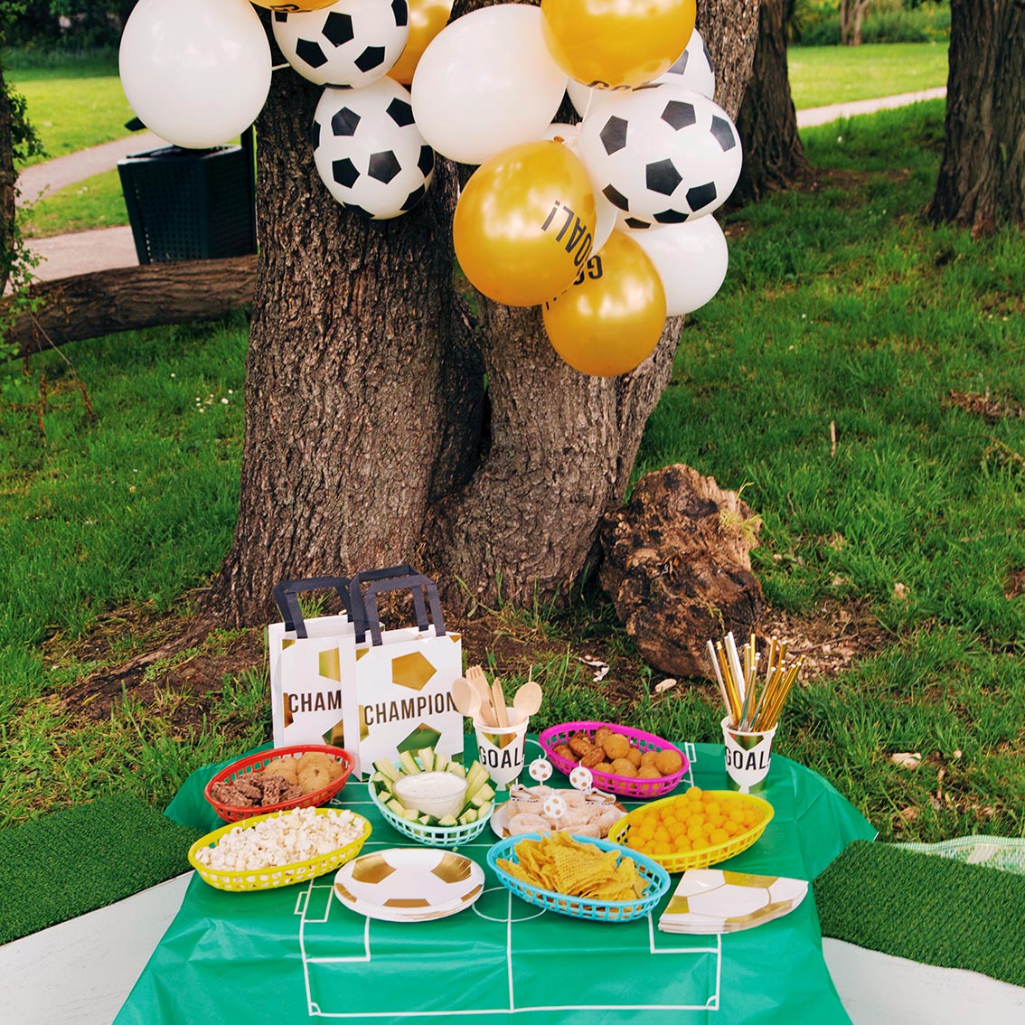 Party Champions Football Balloons - Image 2