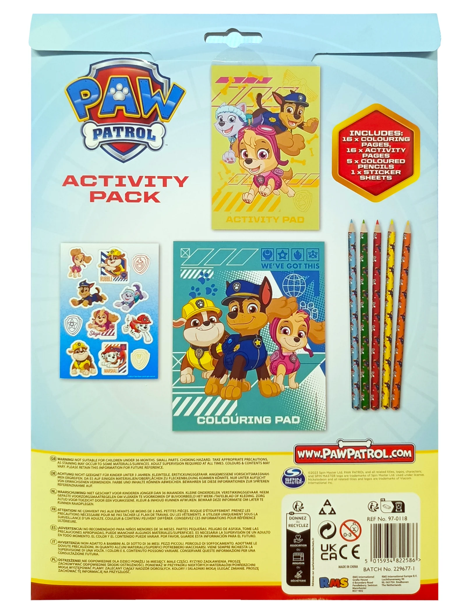 Paw Patrol Activity Pack - Image 2