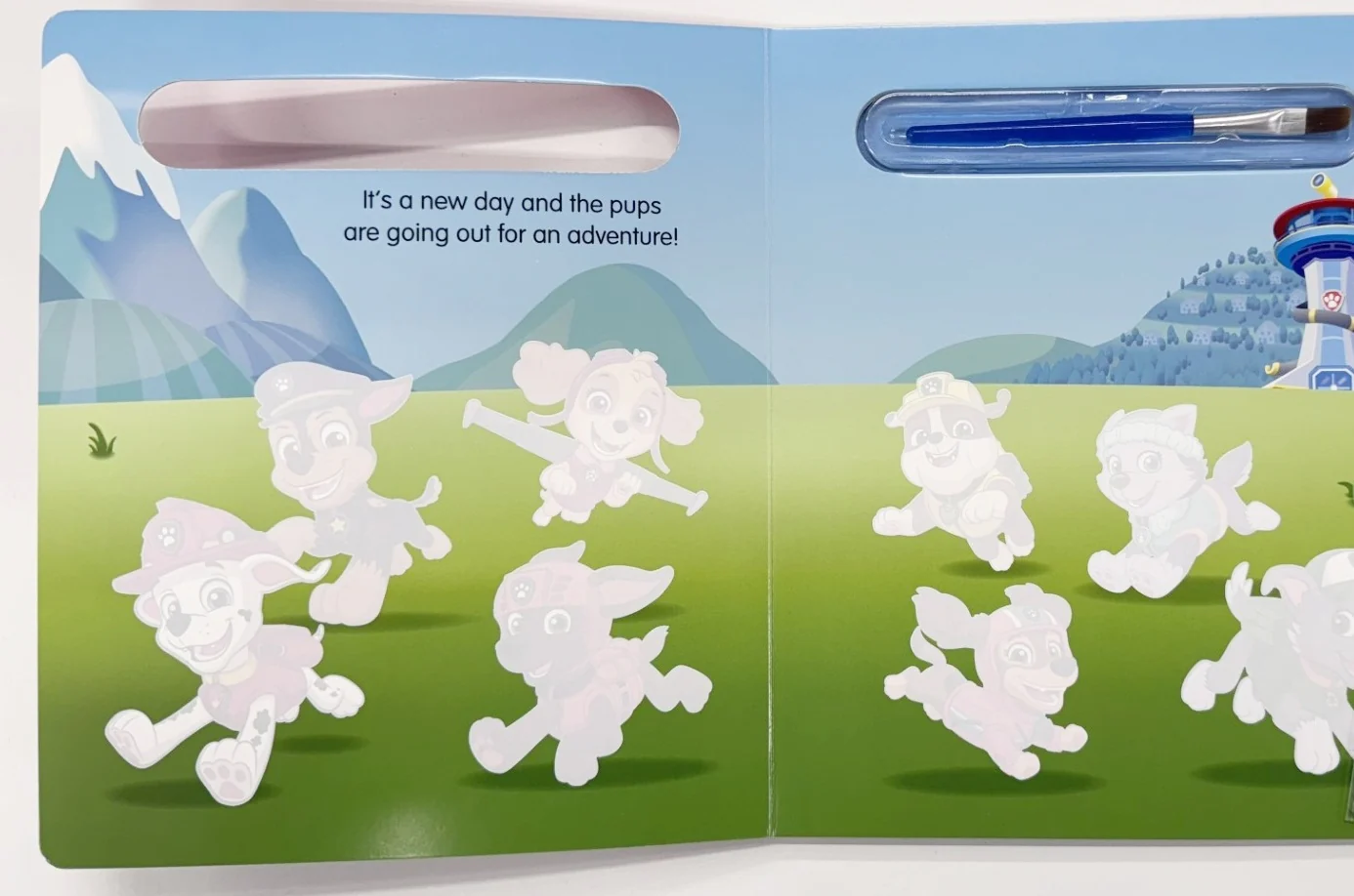 Paw Patrol Aqua Magic Colouring Book - Image 3